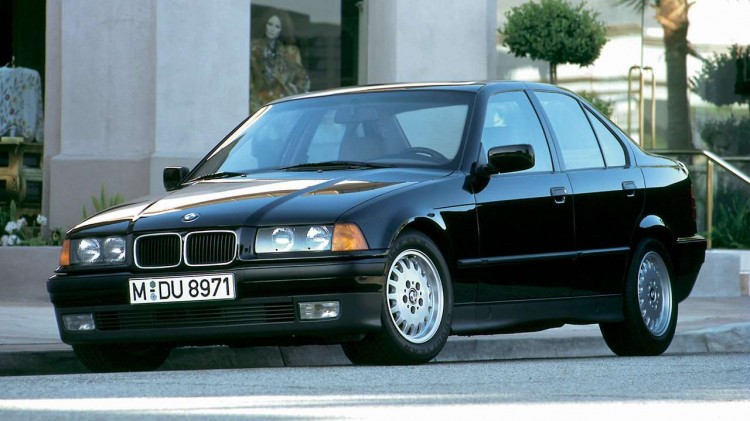 BMW 3-Series e36 фото спереди