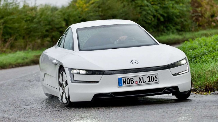 Volkswagen XL1 фото спереди