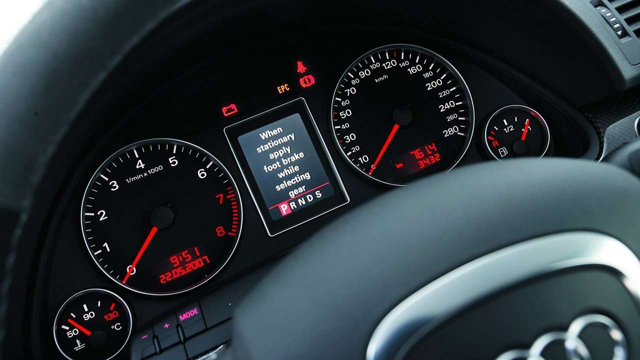 Audi A4 B7 приборная панель