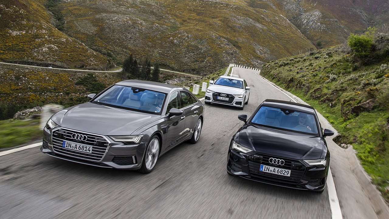 Три новых Audi A6 C8