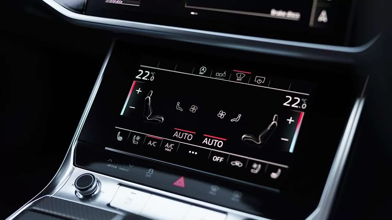 Дисплей климата Audi RS6