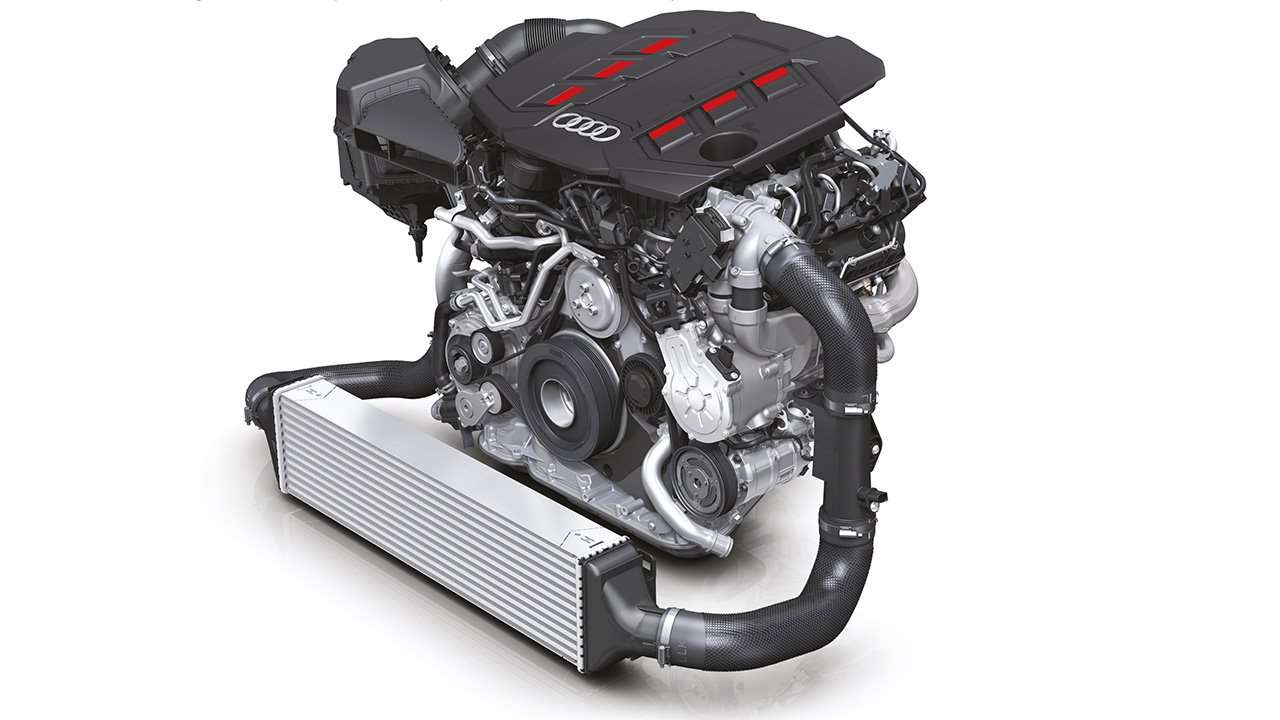 Дизельный мотор Audi S7