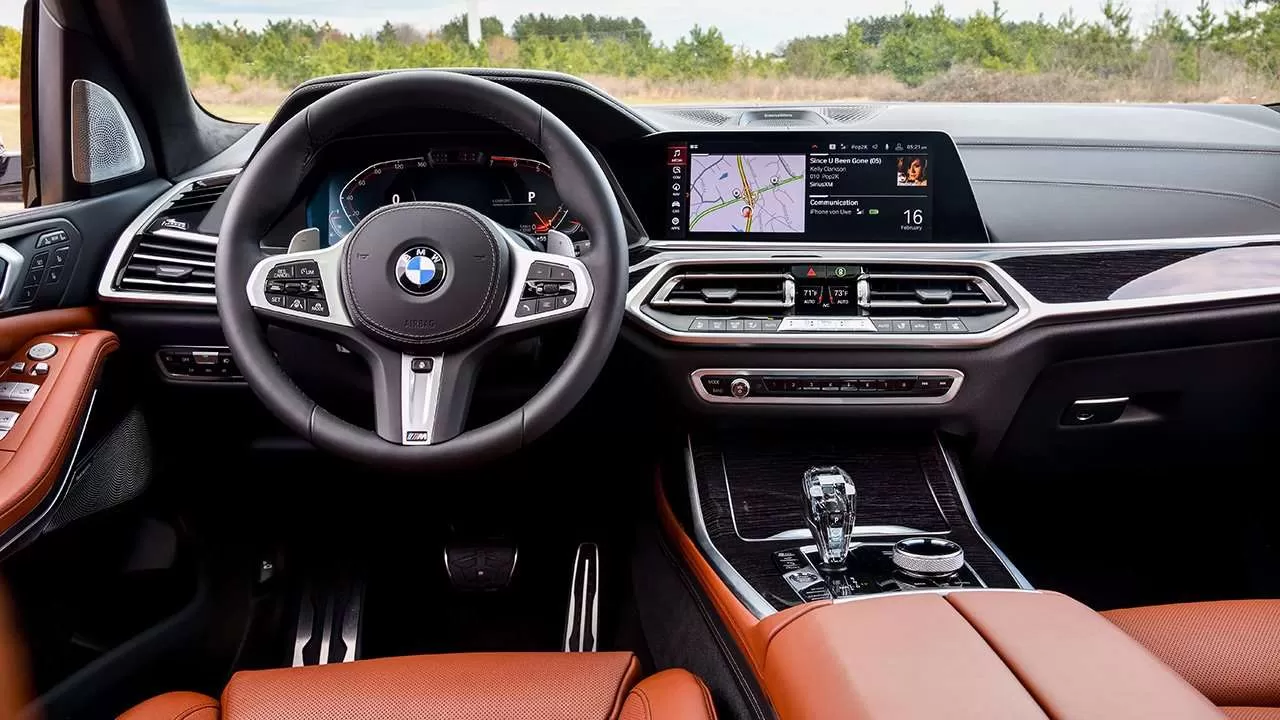 Салон новой BMW X7
