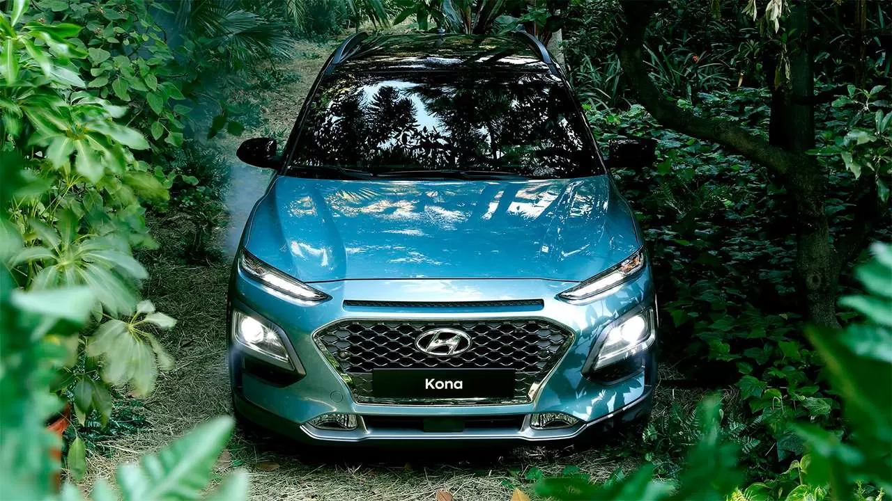 Передняя часть Hyundai Kona 2020-2021