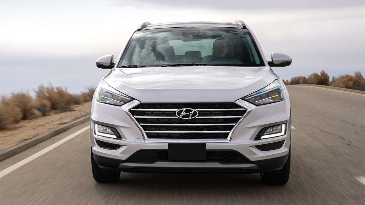 Передняя часть нового Hyundai Tucson  TL 2018-2020