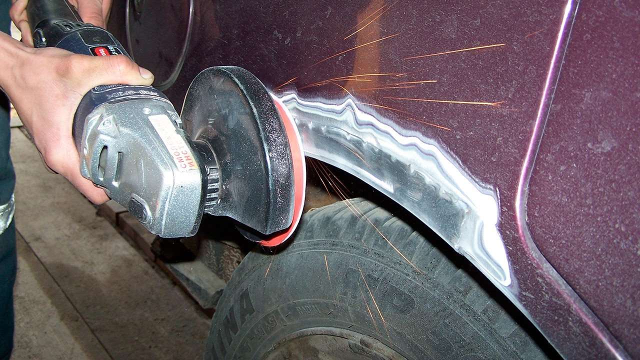 Устранение ржавчины с кузова автомобиля