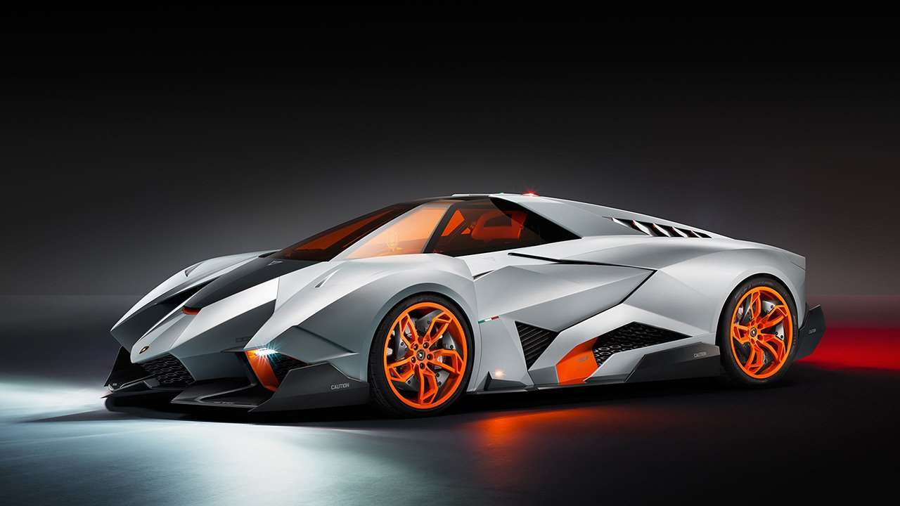 Lamborghini Egoista фото спереди