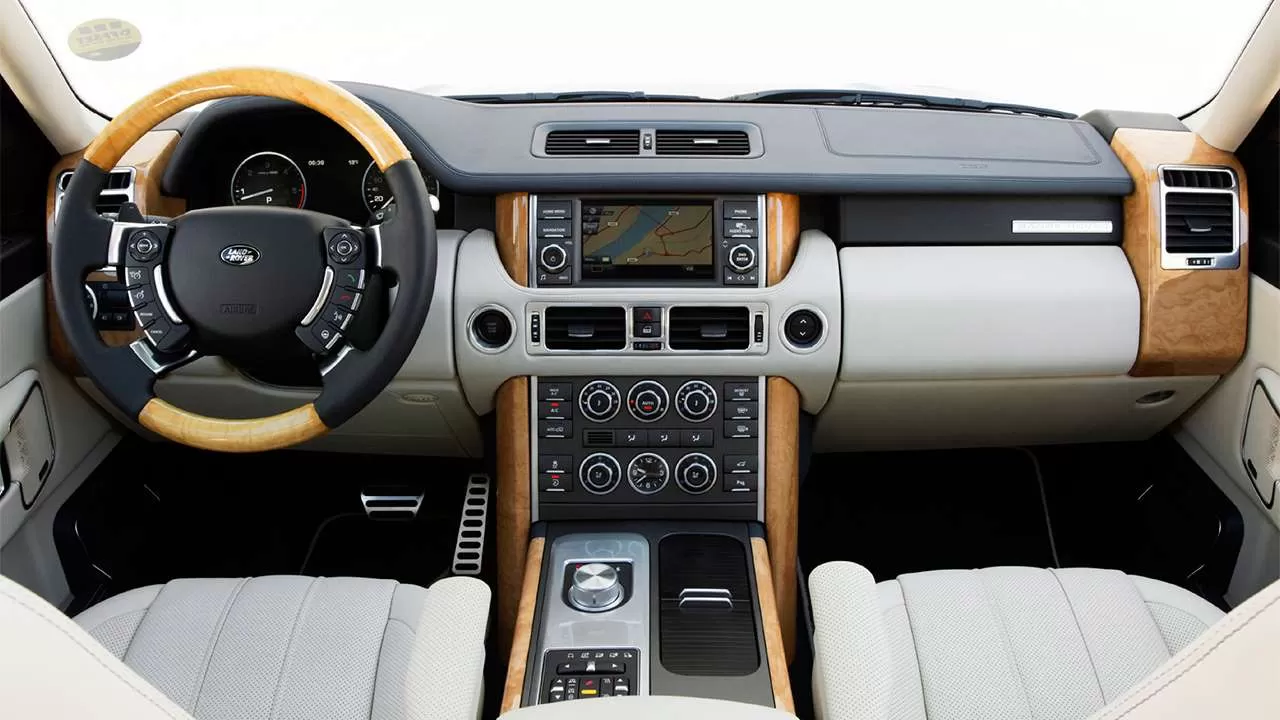 Интерьер рестайла Range Rover L322