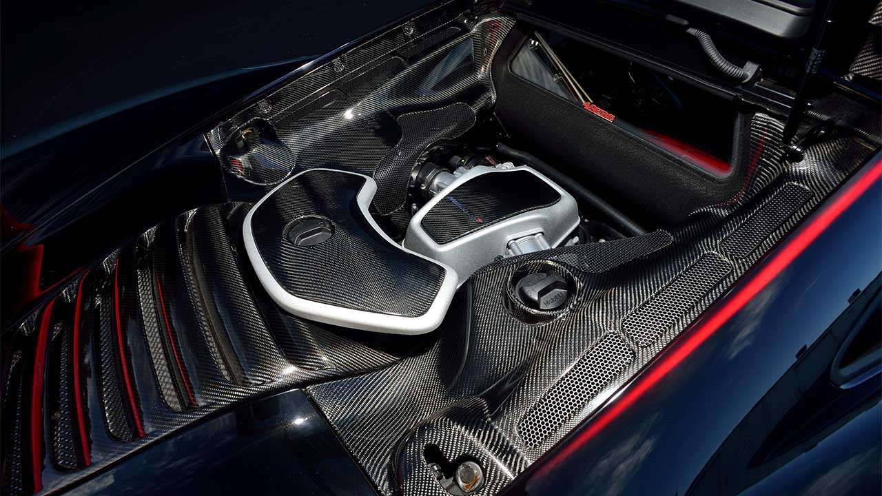 Фото двигателя McLaren МП4-12С