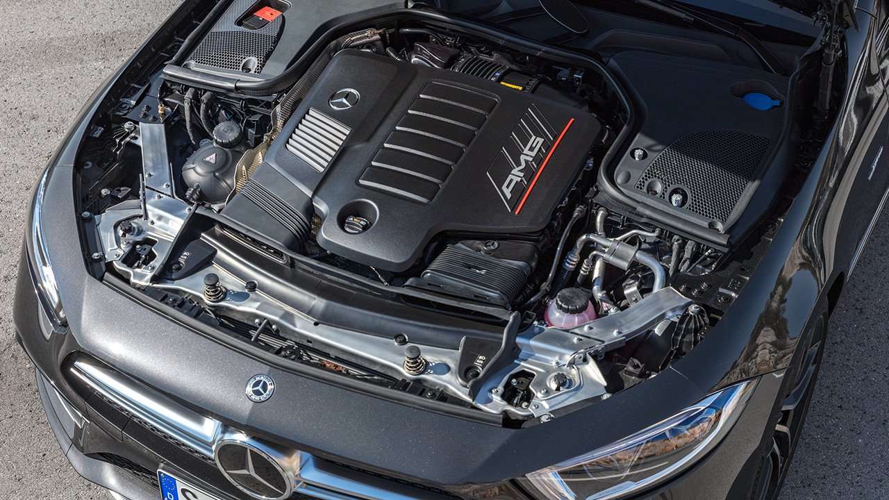 Фото двигателя Mercedes-AMG 53 CLS