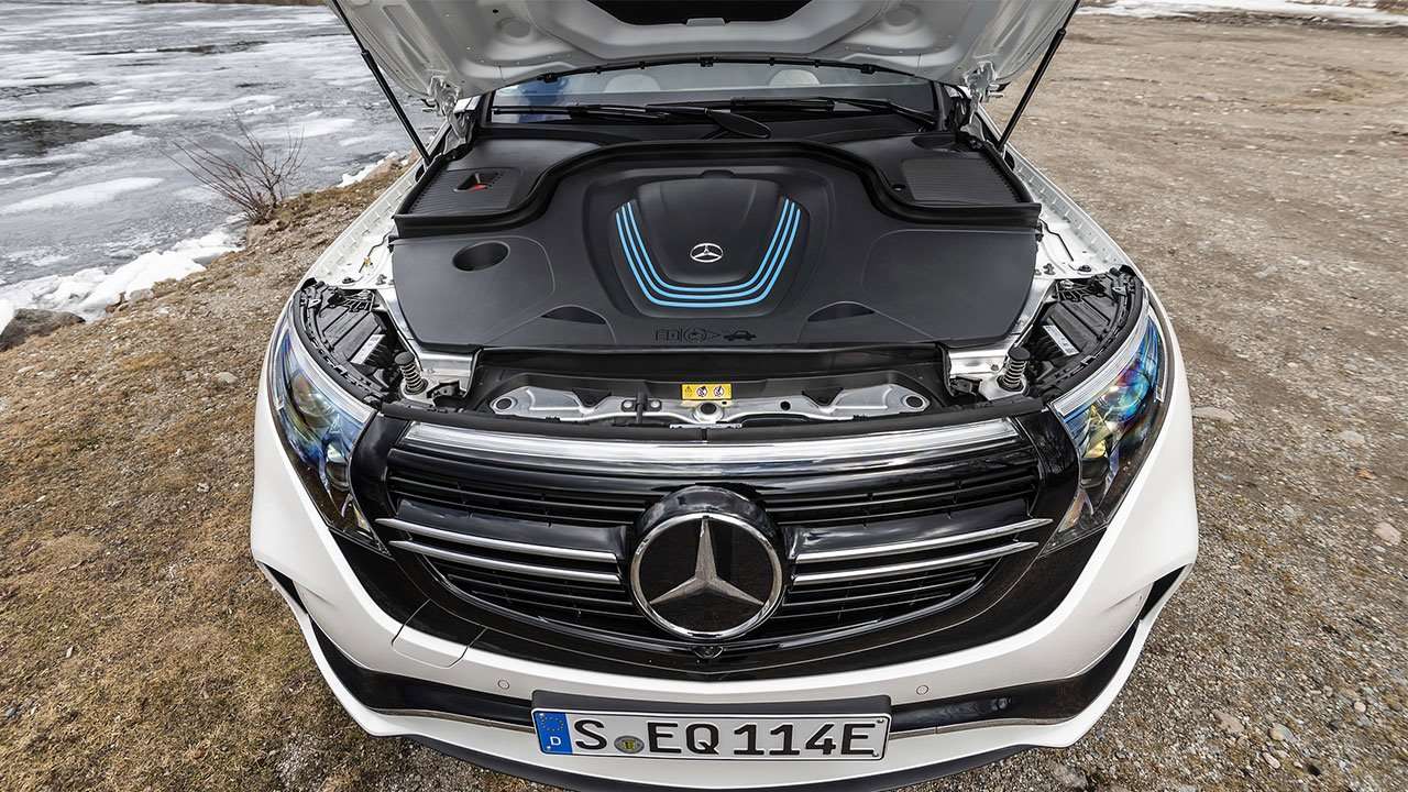 Mercedes EQC под капотом