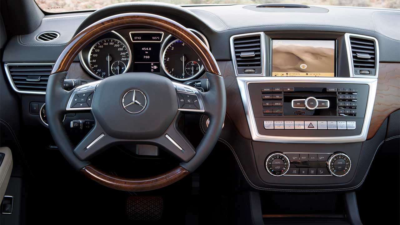 Mercedes-Benz ML W166 2016-2017 салон