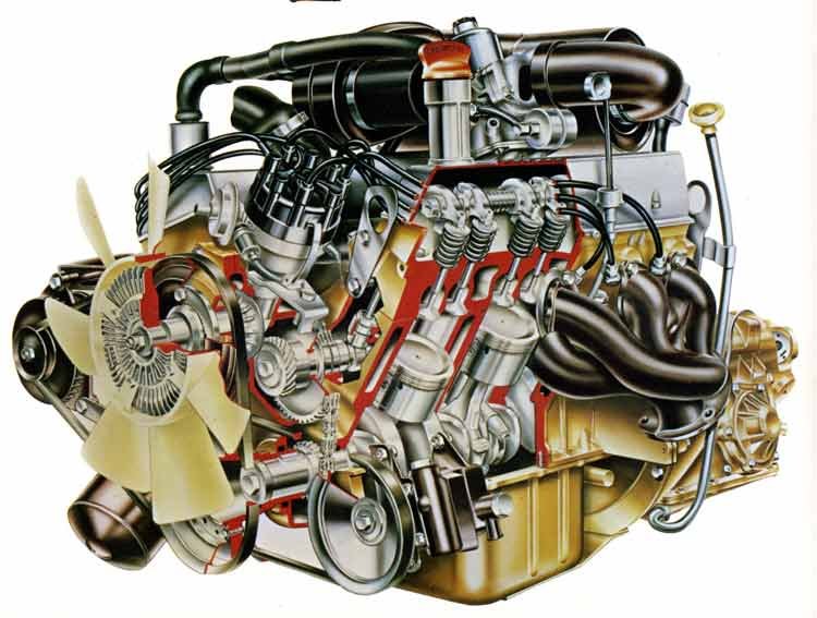 Фото мотора Rover V8