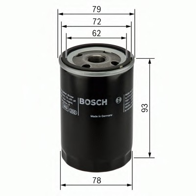 Масляный фильтр Bosch 0451103363