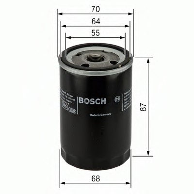 Ölfilter Bosch 0986452041