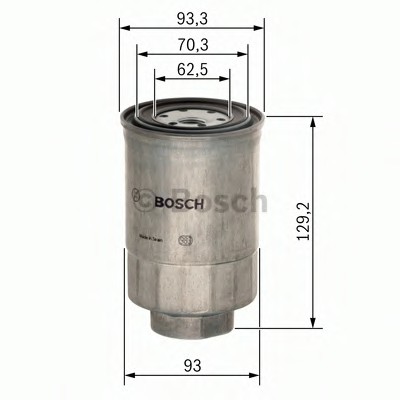 Топливный фильтр Bosch 1457434438