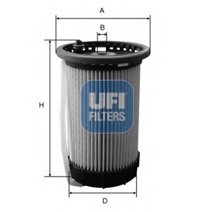 Brennstofffilter UFI 2606500