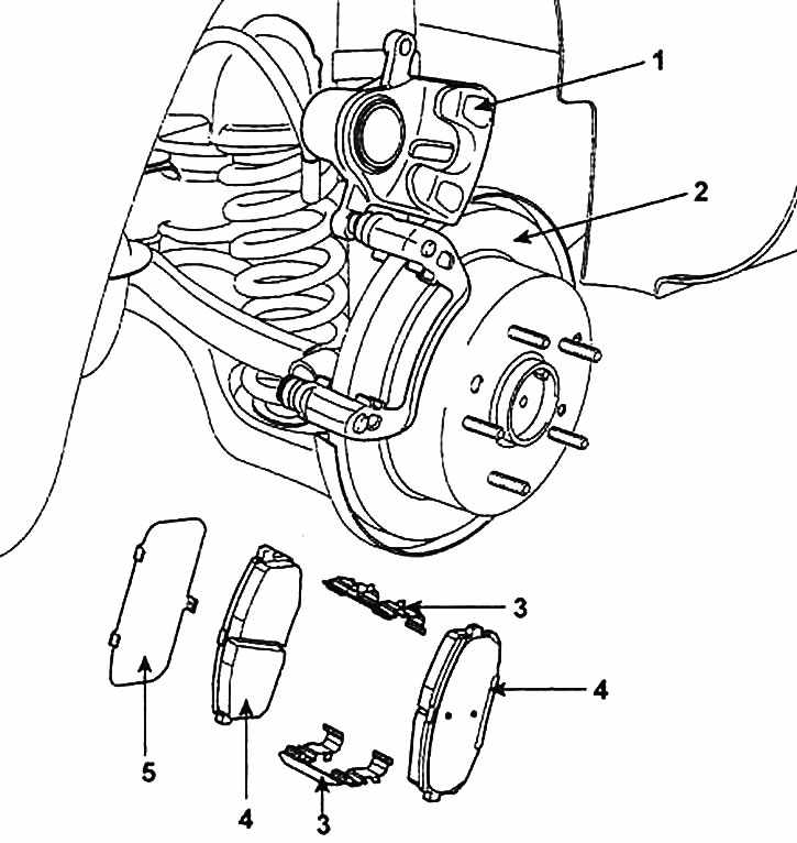 Задние дисковые тормоза — снятие и установка