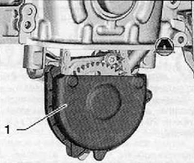 Масляный насос — снятие и установка (двигатель 1.2 л TSI)