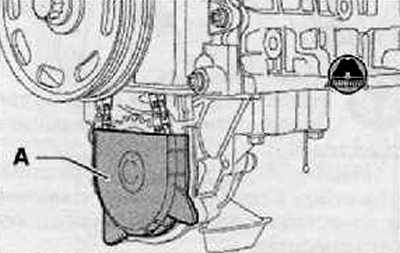 Масляный насос — снятие и установка (двигатель 1.6 л MPI)