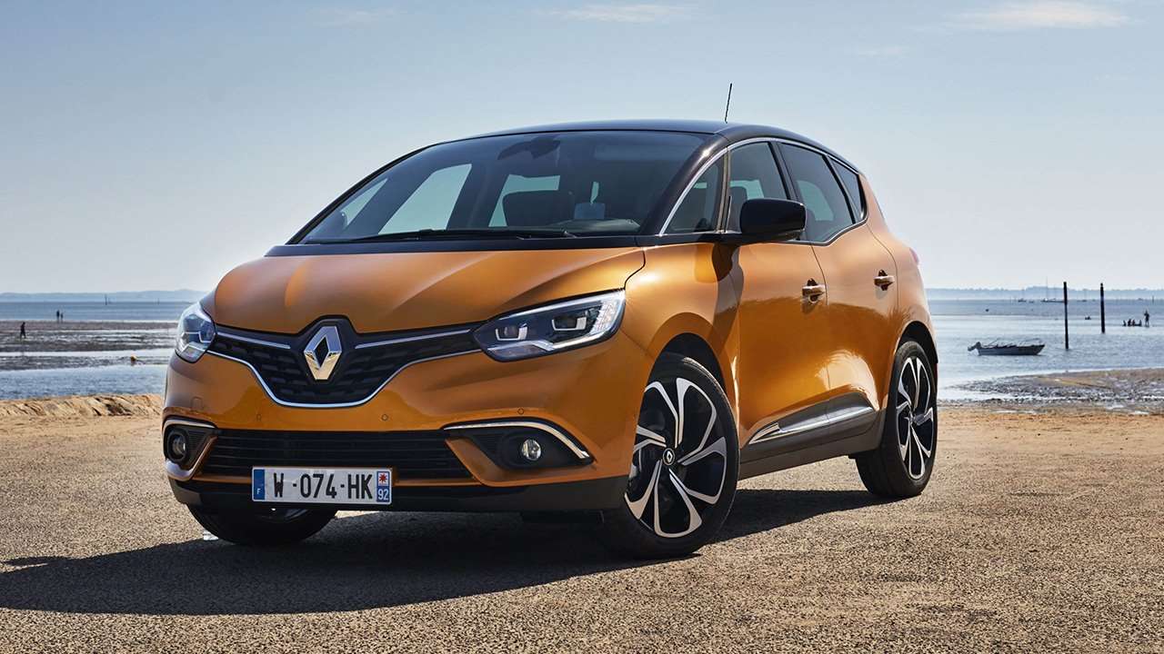 Передняя часть Renault Scenic 2019-2020