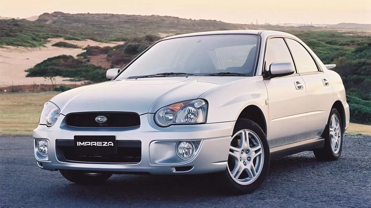 Морда второй Subaru Impreza