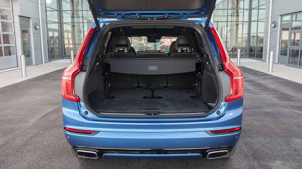 Volvo XC90 2019-2020 фото багажника